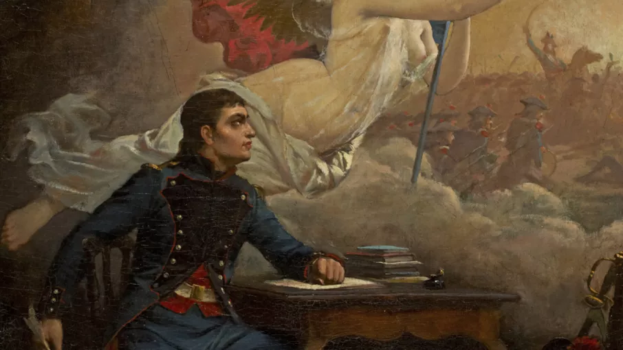 Auguste Pinelli |Rouget de Lisle composant le chant de la Marseillaise © Coll. Musée de la Révolution française | Domaine de Vizille