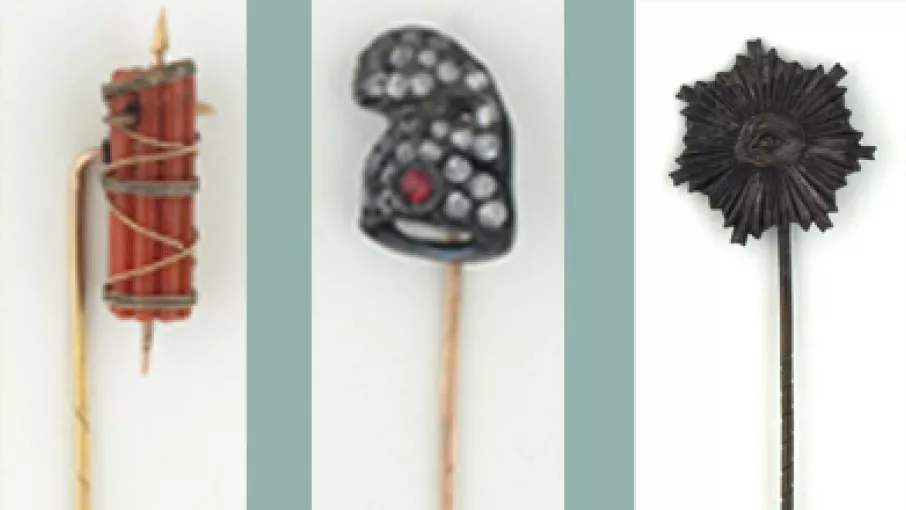 Epingles à cravates © Coll.Musée de la Révolution française | Domaine de Vizille