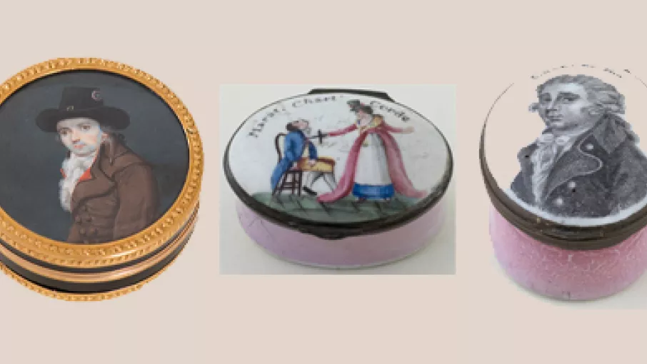 Boites © Coll.Musée de la Révolution française | Domaine de Vizille