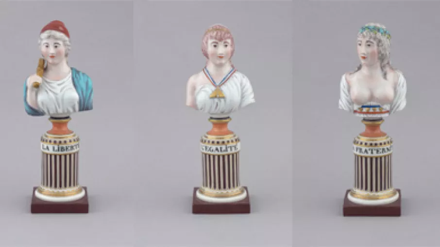Faïences © Coll.Musée de la Révolution française | Domaine de Vizille