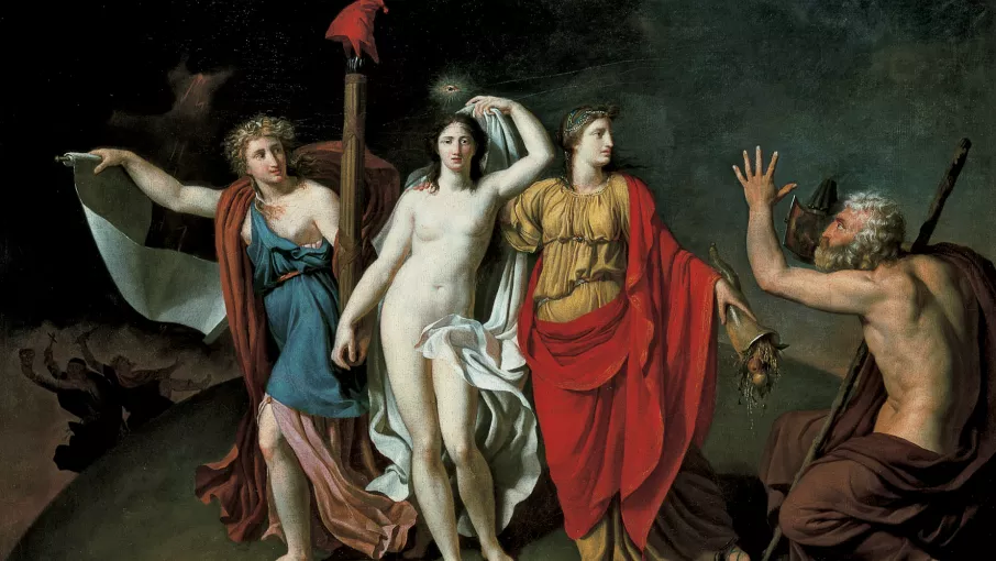 Nicolas de Courteille | La Vérité amène la République et l’Abondance © Coll. Musée de la Révolution française | Domaine de Vizille