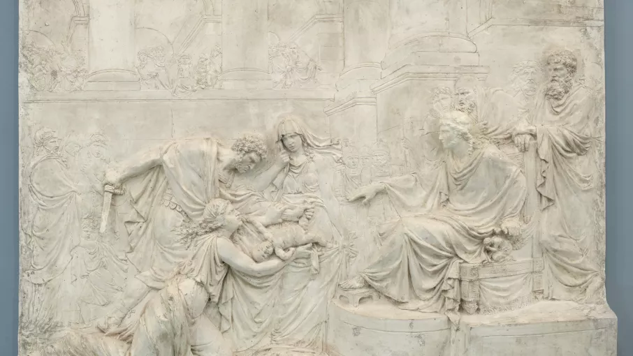 François-Frédéric Lemot | Le Jugement de Salomon © Coll. Musée de la Révolution française | Domaine de Vizille