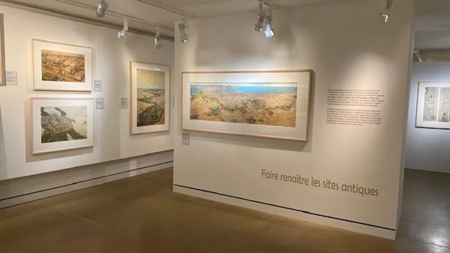 Restituer l’Égypte antique Voyage architectural, de Jean-Claude Golvin à Assassin’s Creed® © Département de l'Isère/Musée Champollion