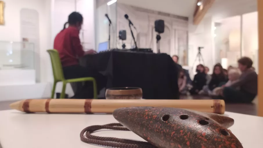 Accueil des élèves de l'école de Musique de Vif © Département de l'Isère