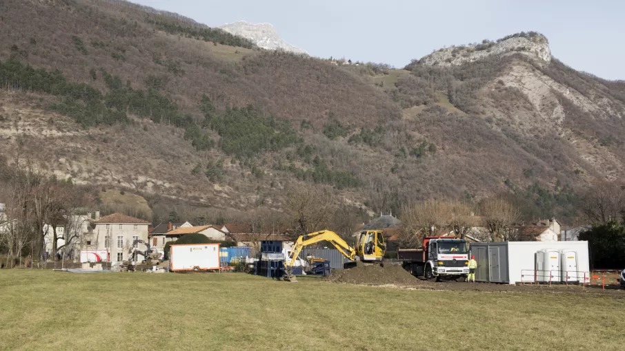 Le musée en chantier © Département de l'Isère / Musée Champollion