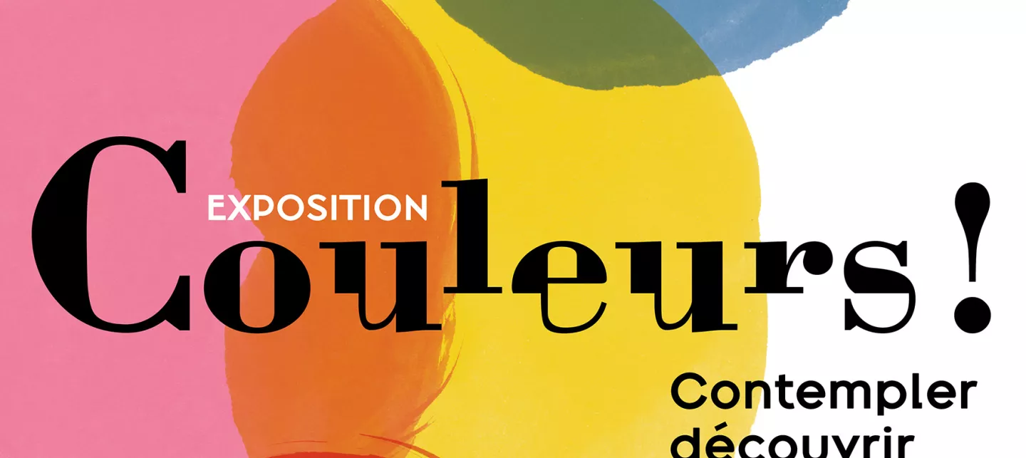 Affiche Exposition Couleurs au musée Hébert